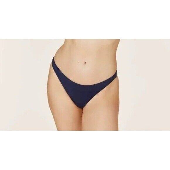 NWT Andie Swim The Cheeky Bottom High Leg Cut Wear High or Low XXL Navy Blue - Picture 4 of 15